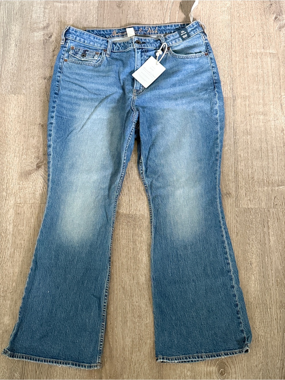 Women's Light Blue bootcut - Abercrombie